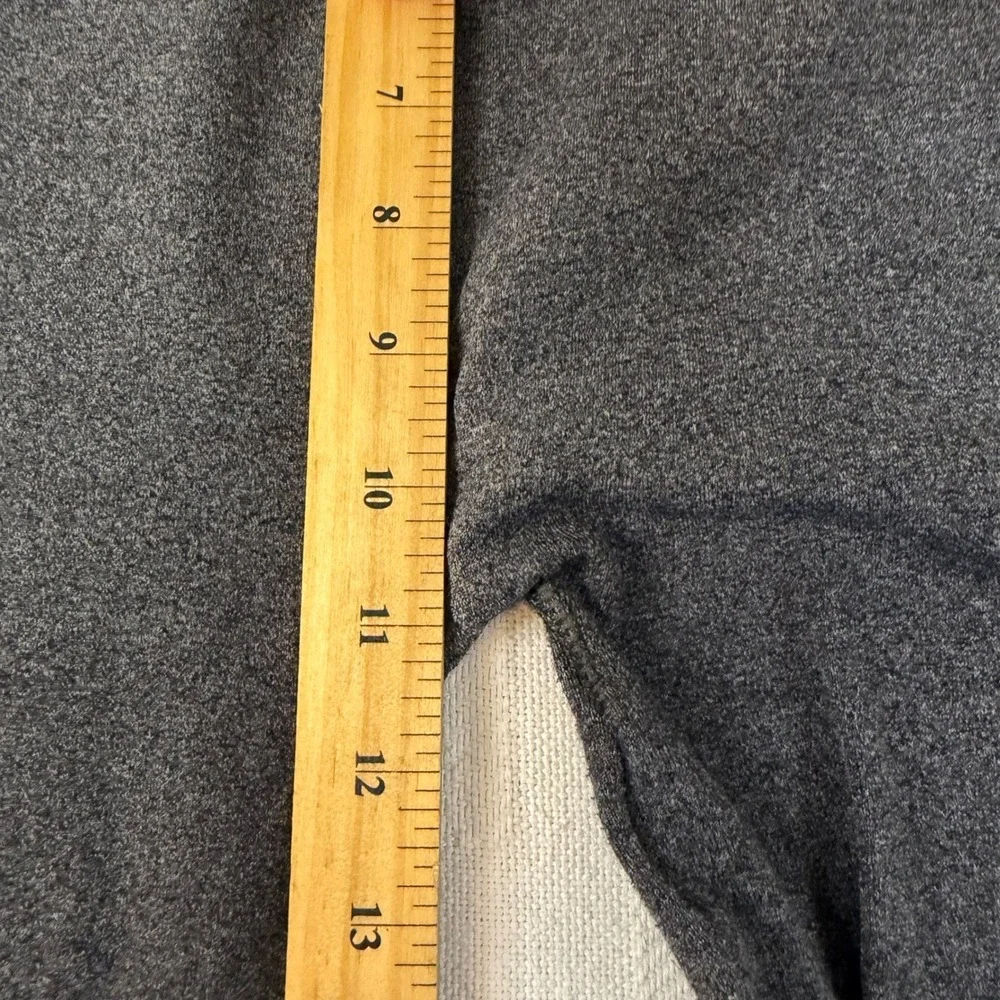 Zenana Outfitters Charcoal Gray Fleece Lined High Waisted Leggings L/XL NP-5653